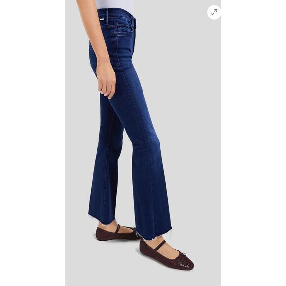 Mother Denim The Weekender Fray Mint Condition High Rise Flare Jean,Size 32, EUC - Picture 8 of 8